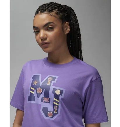 Футболка жіноча Air Jordan T-Shirt Violet FB5195-542