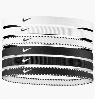 Повязка на голову Nike Flex Classic (6 шт) Black/White N.101.1927.189.OS