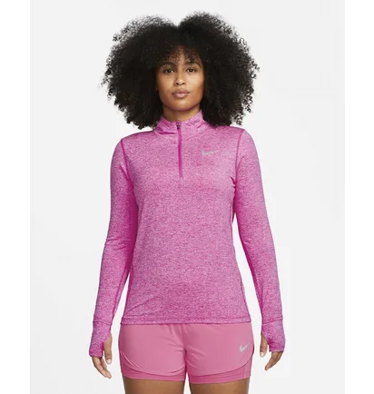 Лонгслив женский Nike Df Element Top Hz Pink Cu3220-623