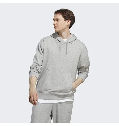 Худи мужское Adidas All Szn French Terry Hoodie Grey Ic9759