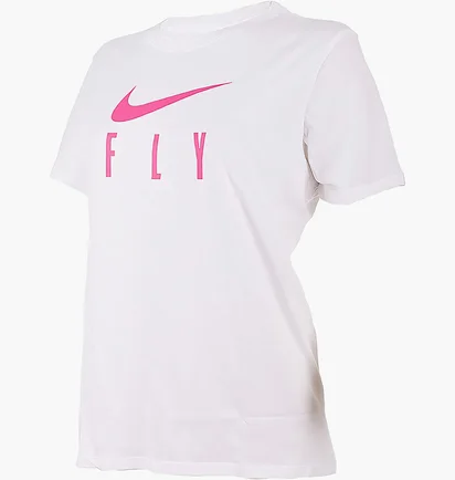 Футболка женская Nike Df Swoosh Fly Grx Tee White FQ6606-100