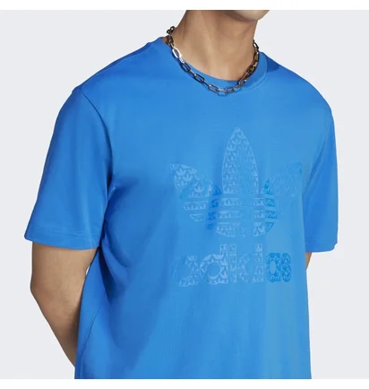 Футболка чоловіча Adidas Graphics Monogram Tee Blue IL5138