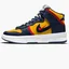 Кроссовки женские Nike Wmns Dunk High Up Blue/Yellow Dh3718-701