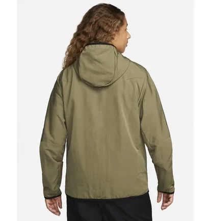 Куртка чоловіча Nike Sportswear Tech Woven Full-Zip Lined Hooded Jacket Olive DQ4340-222