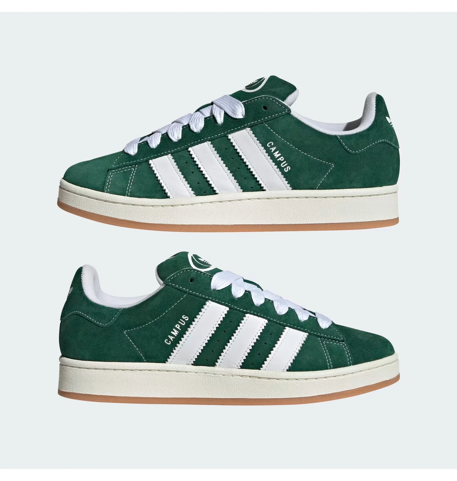 グリーン　00s BEAUFORT A145 オーバーサイズ　c48 ᐉ Кроссовки мужские Adidas Originals Campus 00S Green/White
