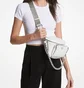 Сумка женская Michael Kors Slater Medium Quilted Leather Sling Pack White 30R3S04M6I-OPTIC-WHITE-63745