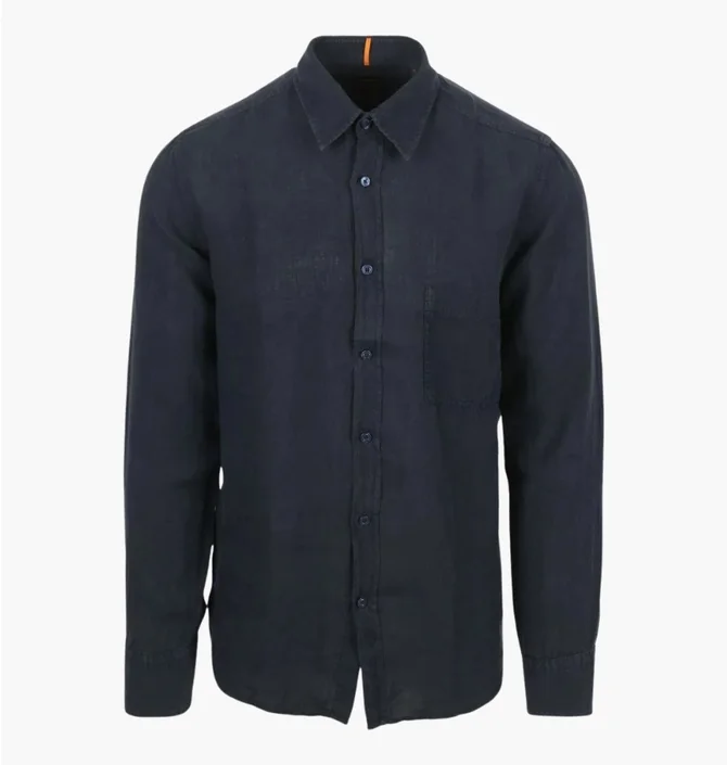 Рубашка мужская Boss Relegant Black 50537381-404