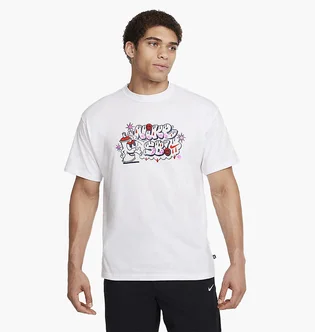 Футболка унисекс Nike Max90 Skate T-Shirt White FZ6712-100