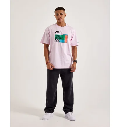 Футболка чоловіча Nike Tour De Nike Tee Pink HF7043-663