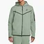 Толстовка мужская Nike M Nsw Tch Flc Hoodie Fz Wr Olive Cu4489-330