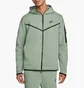 Толстовка чоловіча Nike M Nsw Tch Flc Hoodie Fz Wr Olive Cu4489-330