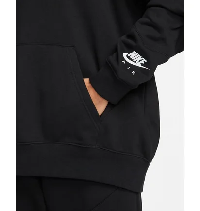 Худи унисекс Nike Air Fleece Hoodie Black Dm6059-010