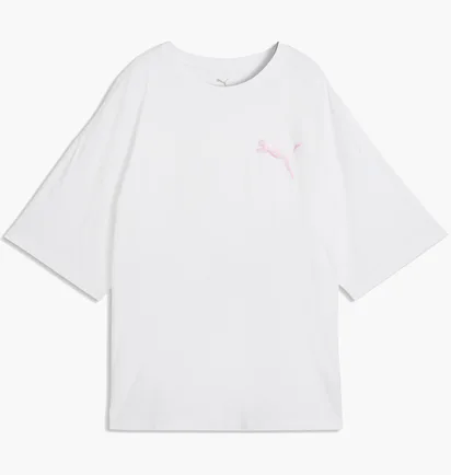 Футболка жіноча Puma Graphics Bubble White 634590-02