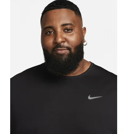 Футболка чоловіча Nike Dri-Fit Uv Miler Black Dv9315-010