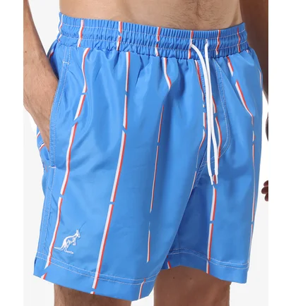 Шорты мужские AUSTRALIAN Stripe Beach Boxer Light Blue LSUCU0010-003