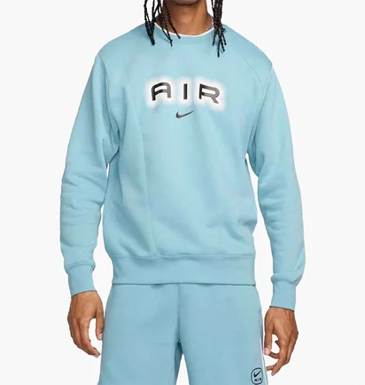 Спортивный костюм мужской Nike Sw Air Crew Light Blue HM0177-464__HM0180-464
