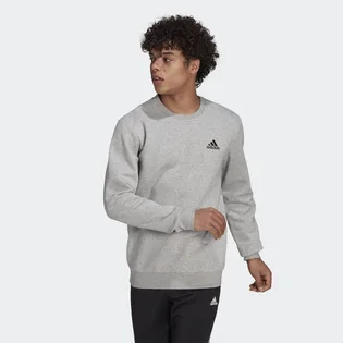Свитшот мужской Adidas Essentials Fleece Sweatshirt Grey H12221