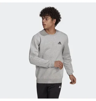 Свитшот мужской Adidas Essentials Fleece Sweatshirt Grey H12221