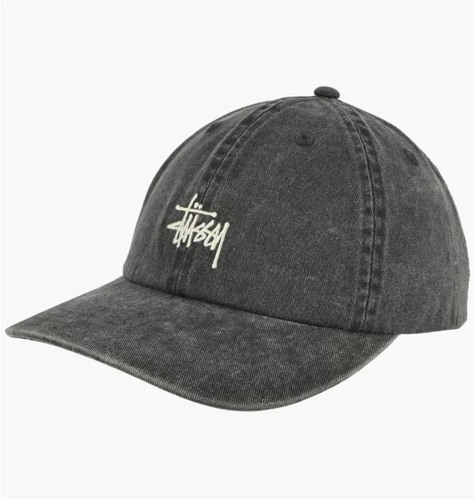 Кепка унисекс Stussy Basic Low Pro Grey 1311118-0002