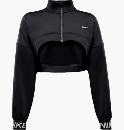 Кофта жіноча Nike Profleece Top Black FV8097-010