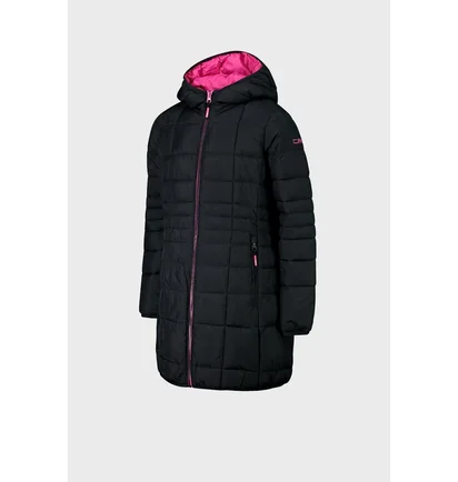 Куртка детская CMP Coat Fix Hood Taffeta Black 34Z3465-U423