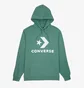 Худи унисекс Converse Logo Star Chev Hoodie Ft Admiral Elm Green 10026897-304
