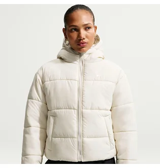 Куртка женская Nike Sportswear Classic Puffer Beige FZ5899-072