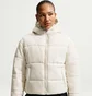 Куртка жіноча Nike Sportswear Classic Puffer Beige FZ5899-072