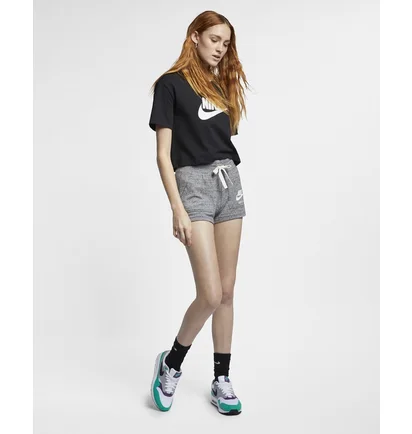 Футболка жіноча Nike W Nsw Tee Essntl Crp Icn Ftr Black BV6175-010