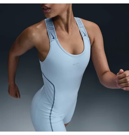 Боді жіноче Nike WomenS Dri-Fit Bodysuit Light Blue HV6963-440