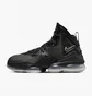 Кроссовки унисекс Nike Lebron Xix Black Green Glow Black Cz0203-003