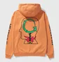 Худі чоловіче Brain Dead Heatwave Orange BDF21T09001947