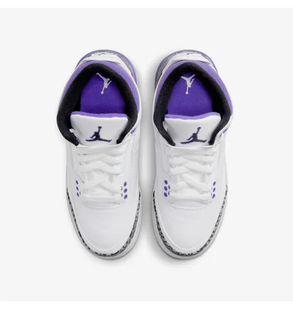 Кросівки дитячі Air Jordan 3 Retro White DM0967-105