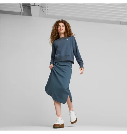 Свитшот женский Puma Her Crew Blue 67310916