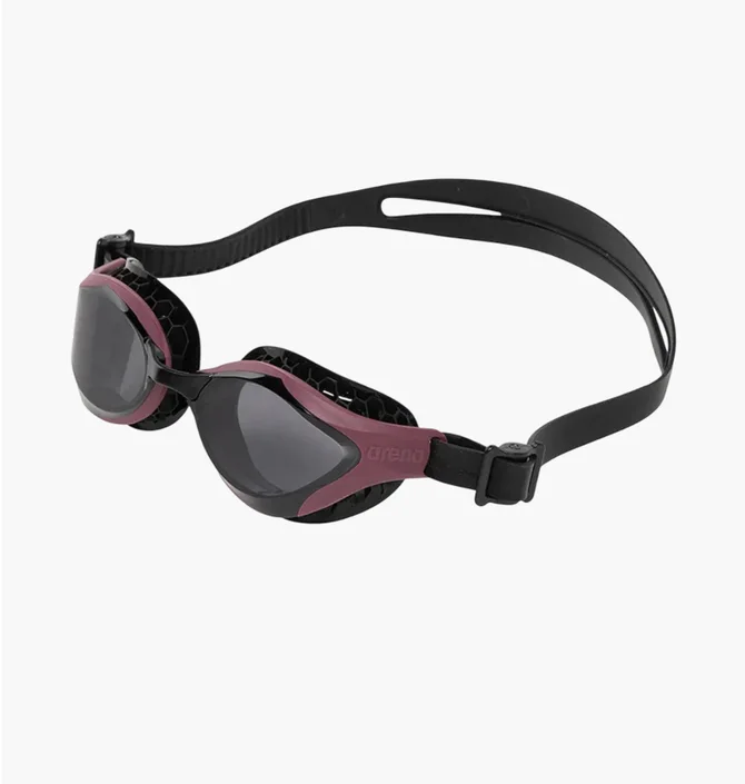 Окуляри для плавання унісекс Arena Air-Bold Swipe Black/Bordo 004714-104