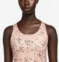 Топ женский Nike Dri-Fit Swoosh Icon Clash Print Peach DM0639-609