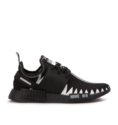 Кросівки унісекс Adidas Neighborhood X Nmd_R1 Primeknit Black DA8835
