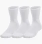 Носки унисекс Under Armour 3 Pack Half High White 1373084-100