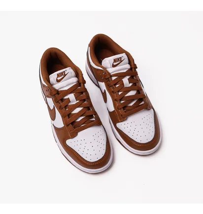 Кросівки унісекс Nike Dunk Low White/Brown IM6572-101