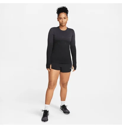 Лонгслів жіночий Nike Dri-Fit Adv Run Division Black DX0296-015