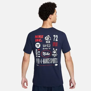 Футболка мужская Nike Dri-Fit Fitness T-Shirt Blue FV8366-451