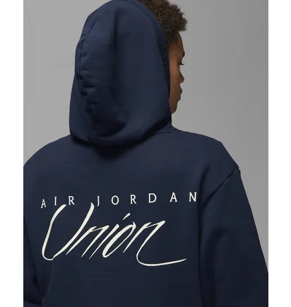 Худи мужское Air Jordan Fleece Hoodie X Union La Blue DV7334-419