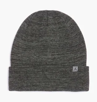 Шапка унисекс Air Jordan Beanie Cuffed Jumpman Grey DJ6048-010