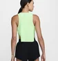 Майка жіноча Nike Aeroswift Dri-Fit Adv Cropped Running Tank Top Green FN2713-376