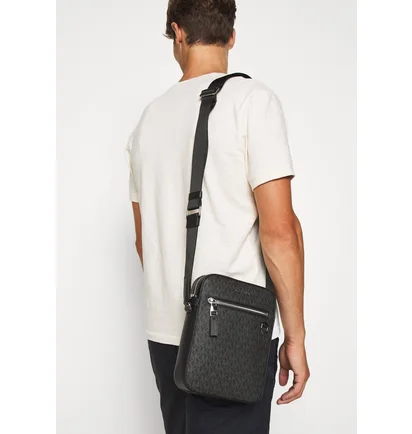 Сумка чоловіча Michael Kors Henry Flight Black 33F9LHYC6U-BLACK-27669