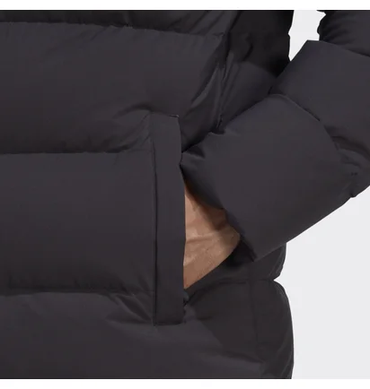Пуховик чоловічий Adidas Helionic Ho Jkt Black HN5640