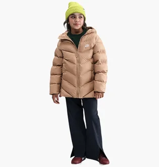 Куртка дитяча Nike K Nsw Tf Adp Puffer Mid Thigh Beige HJ2722-200
