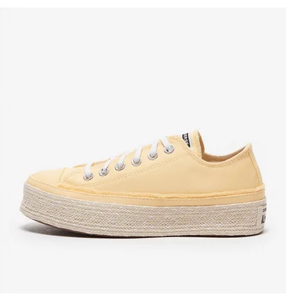 Кеди жіночі Converse Chuck Taylor All Star Espadrille Platform Beige 570772C