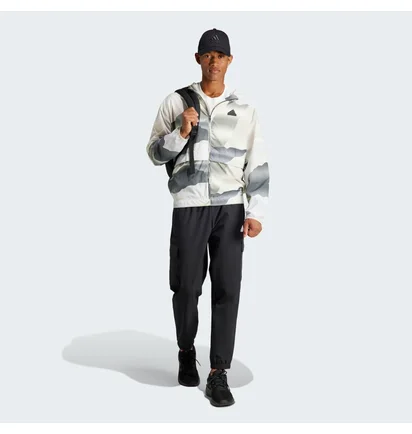 Толстовка чоловіча Adidas City Escape Full-Zip Hoodie Beige/Grey IN3707
