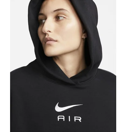 Худі жіноче Nike Air Fleece Hoodie Black Dq6915-010
